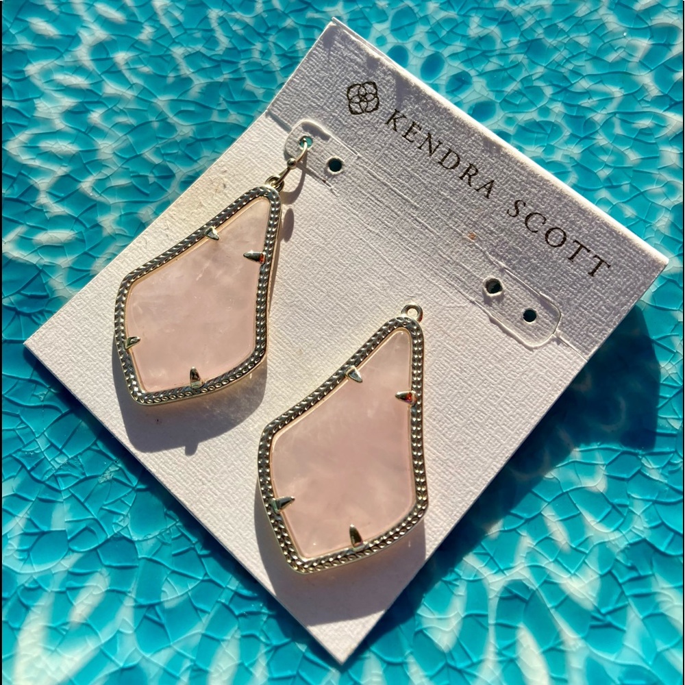 Kendra Scott Rose Quart Earrings